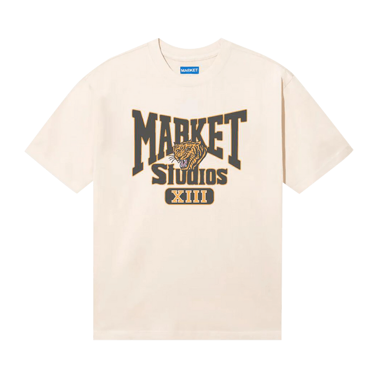 Market Studios T-Shirt 'Ecru'