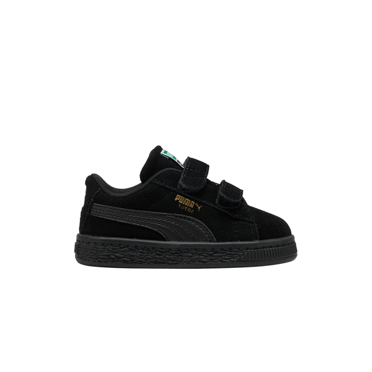 Puma Suede Classic Velcro Toddler 'Triple Black'