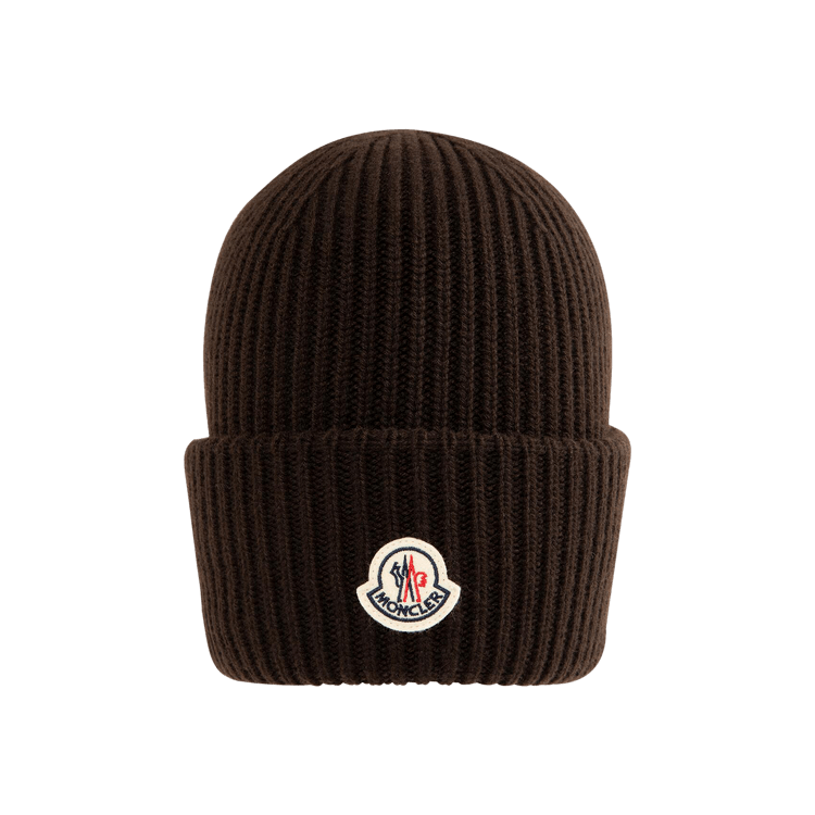 Moncler Knit Beanie 'Brown'