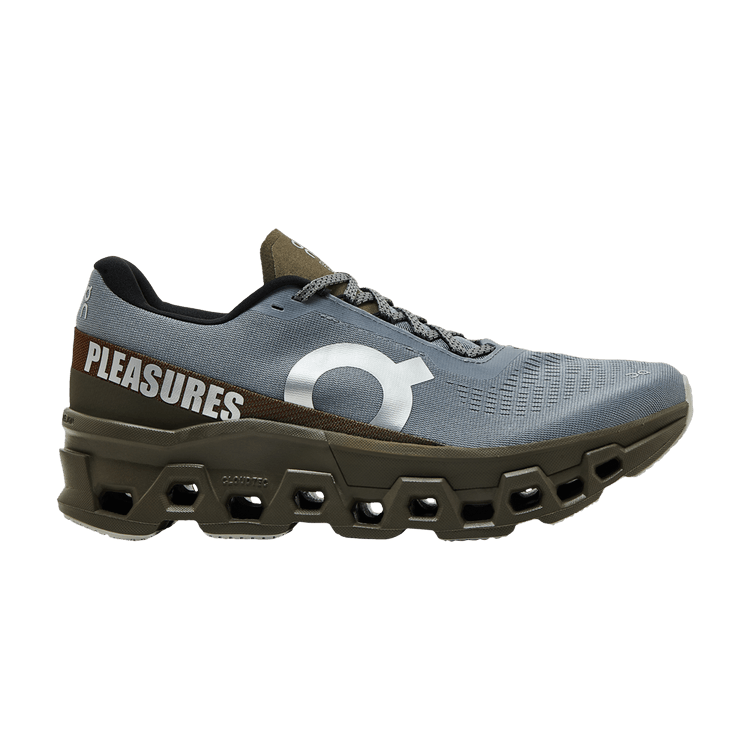 The Loop Running Supply x Pleasures x Cloudmonster 2 'Mist Olive'