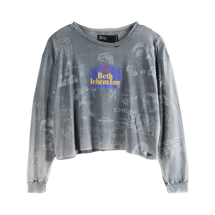 Paly Hollywood Bethlehem Long-Sleeve Tee 'Vintage Black'