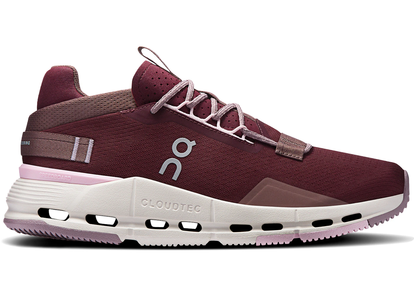 On Running Cloudnova 2 Maroon Peony (Women's)