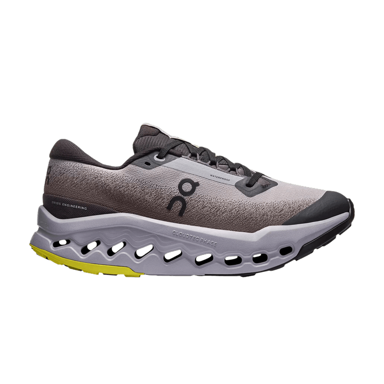 ON Wmns Cloudsurfer Trail 2 Waterproof 'Black Lilac'