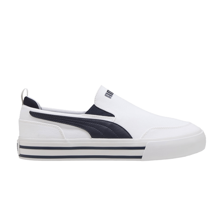 Puma Court Classic Vulc Slip On 'White New Navy'