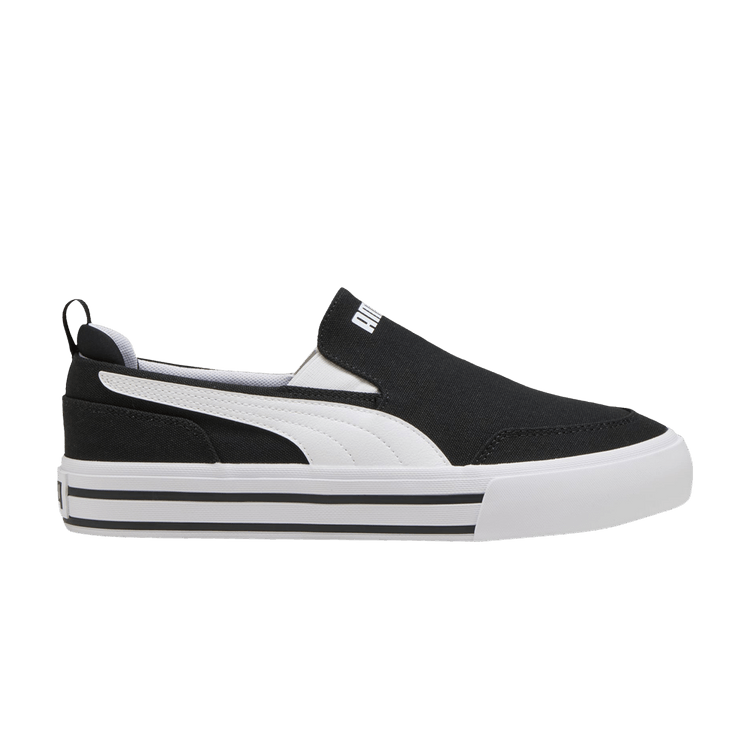 Puma Court Classic Vulc Slip On 'Black White'