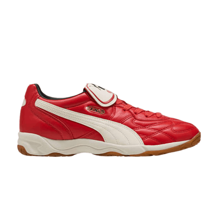 Puma King Indoor 'Red Fire/Frosted Ivory'