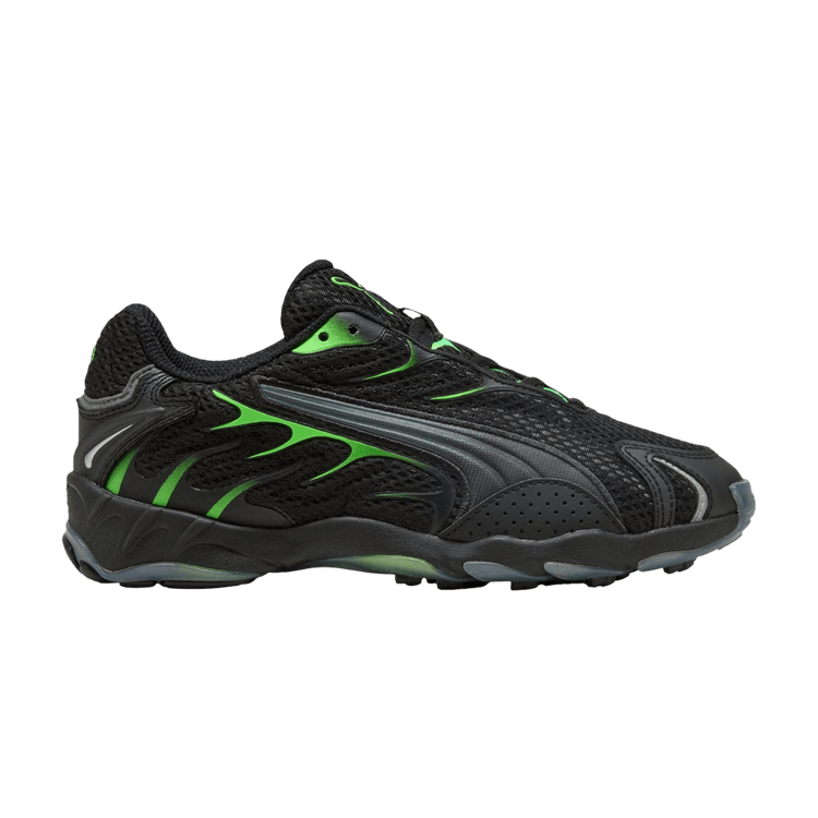 Puma Inhale Big Kid 'Black Green Glare'