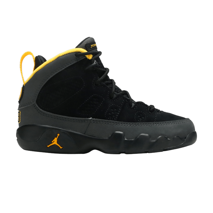 Air Jordan 9 Retro PS 'Dark Charcoal University Gold'