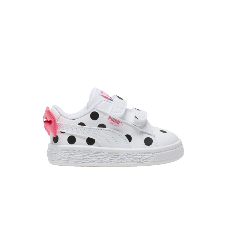 Puma Basket Toddler 'Bow Polka Dots'