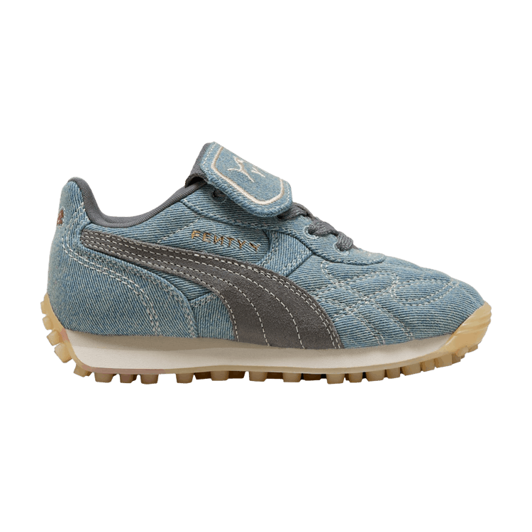The Smurfs x Fenty x Puma Avanti LS Stitched Little Kid 'Slate Sky Denim'