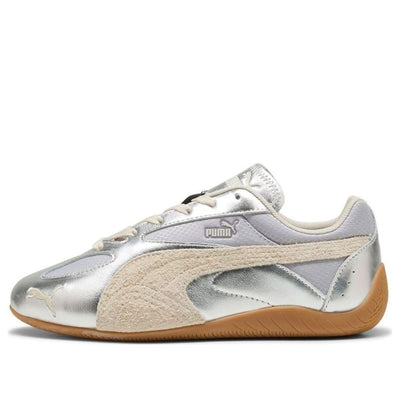 (WMNS) PUMA Speedcat Lou Metallic 'Vibrant Silver Gum'