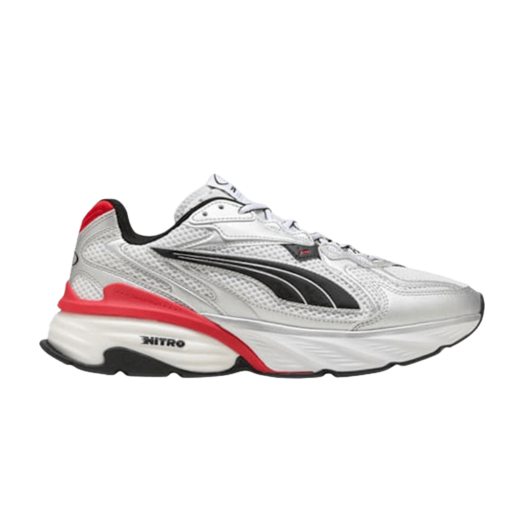 Puma Wmns Fade 'Silver White Red'
