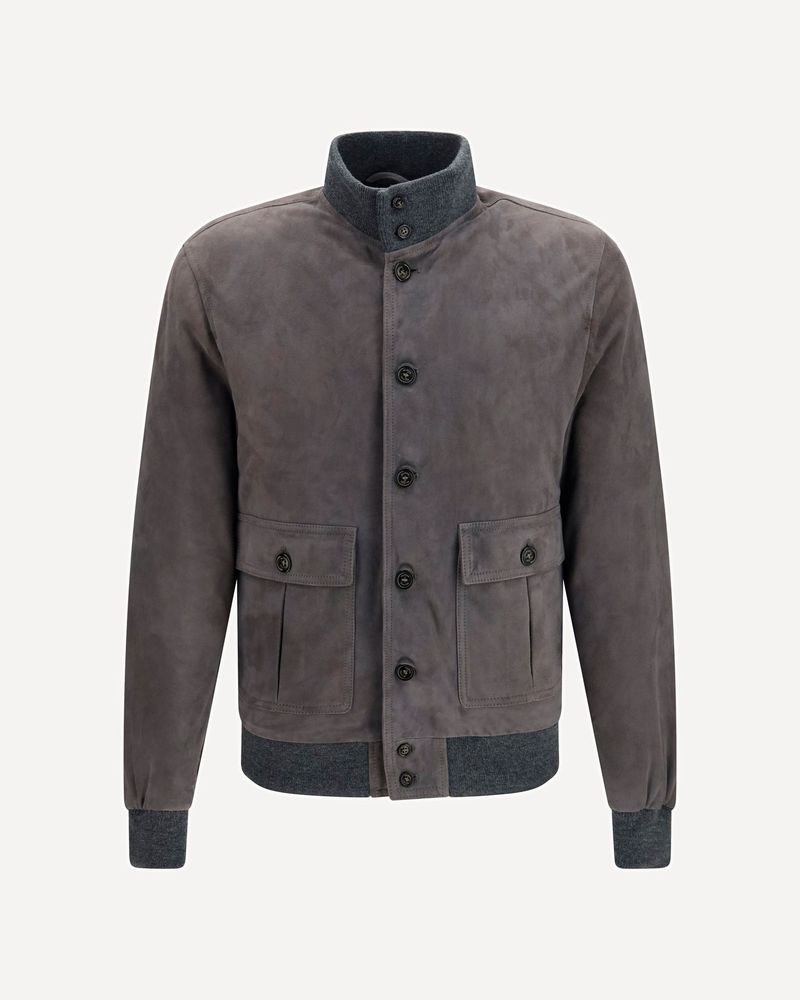 Valstar Suede Stand-Collar Jacket