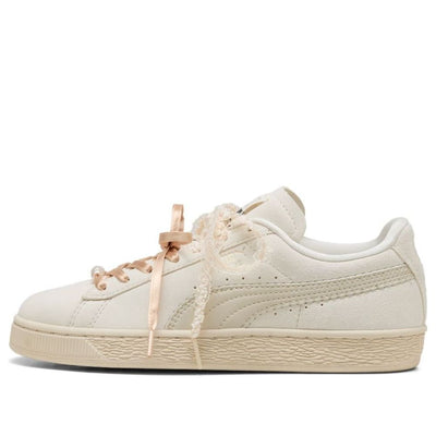 (WMNS) PUMA Suede Bloom 'Frosted Ivory Silver Fog'