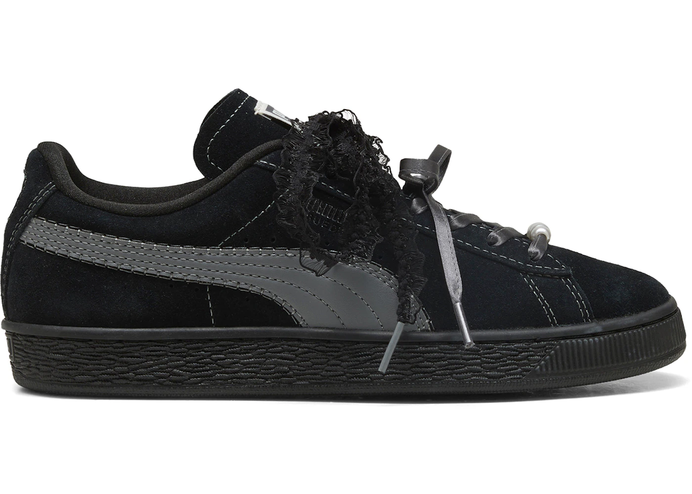(WMNS) PUMA Suede Bloom 'Black Slate Sky'