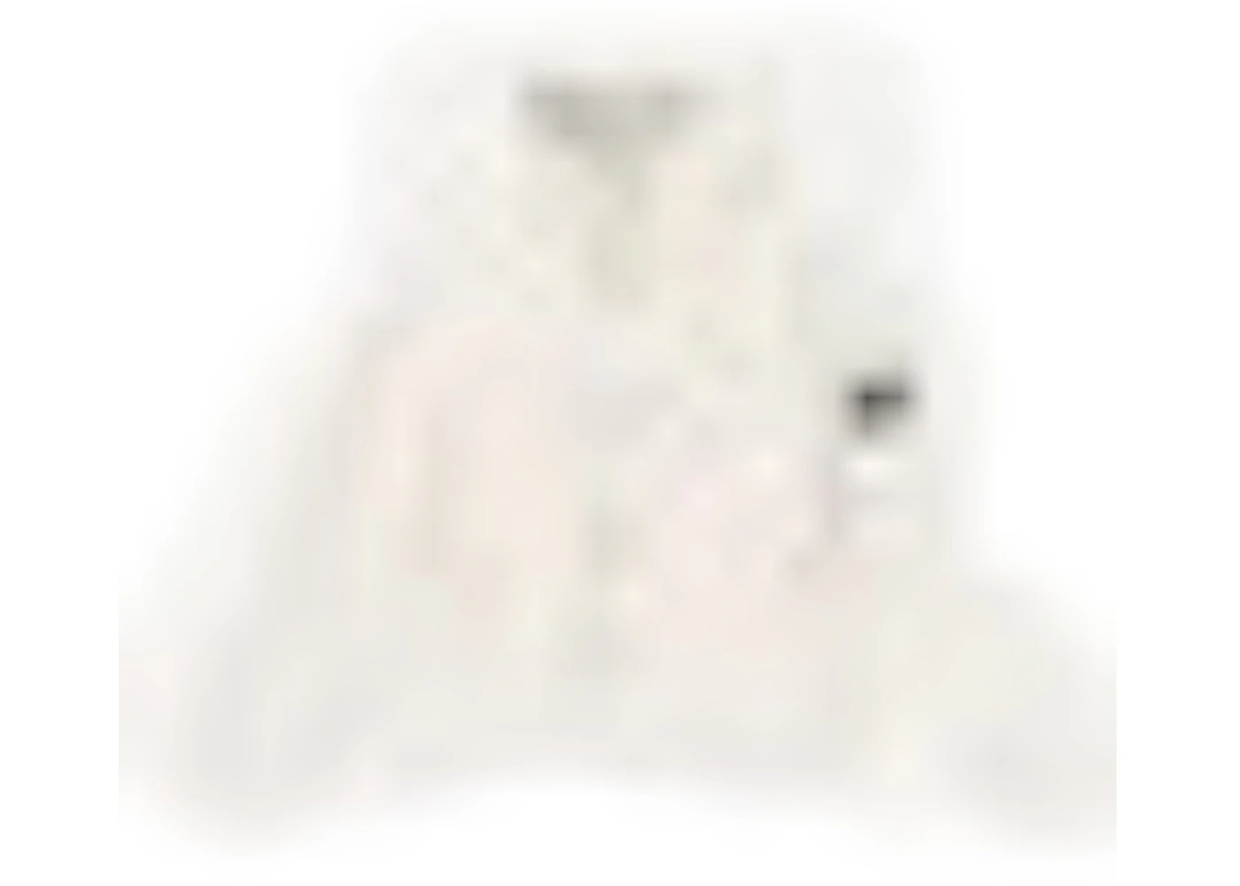 Stone Island Crinkle Reps Ny Quilted-TC Recycled Nylon 4100023 Jacket Ivory