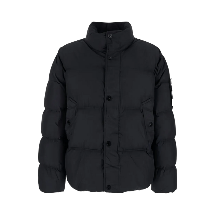 Stone Island Urban Puffer Bomber Jacket 'Black'