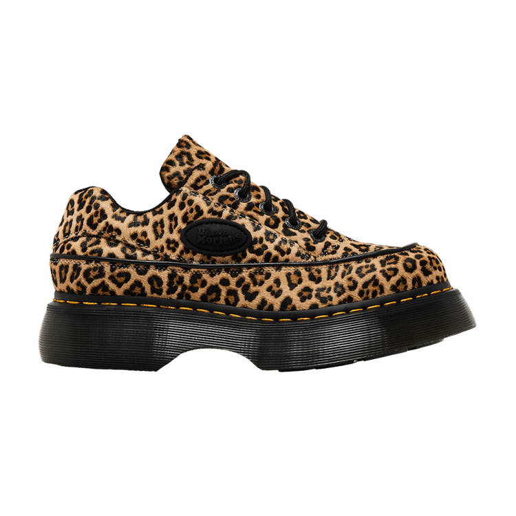 Dr. Martens Wmns Buzz 5-Eye 'Light Tan Leopard'