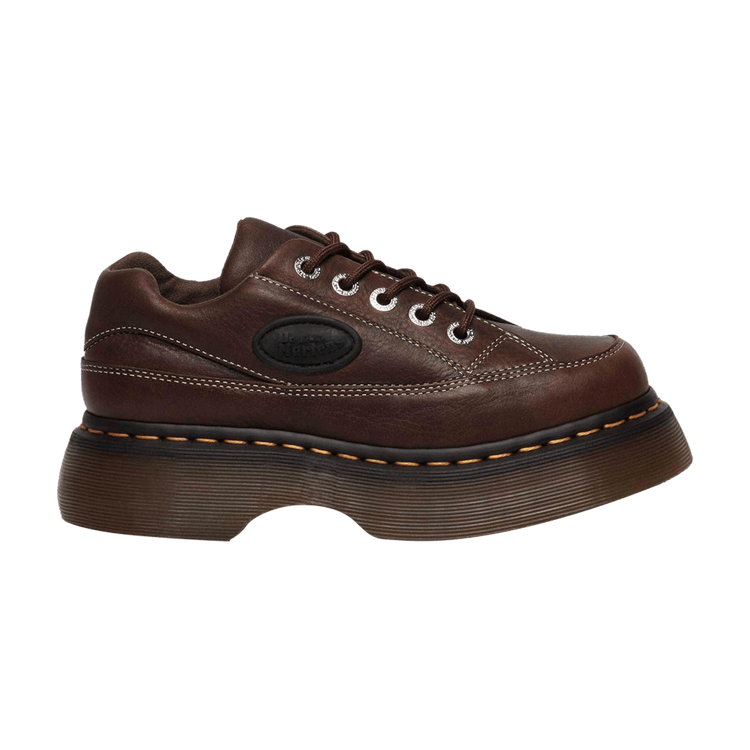 Dr. Martens Wmns Buzz 5-Eye 'Grizzly Dark Brown'