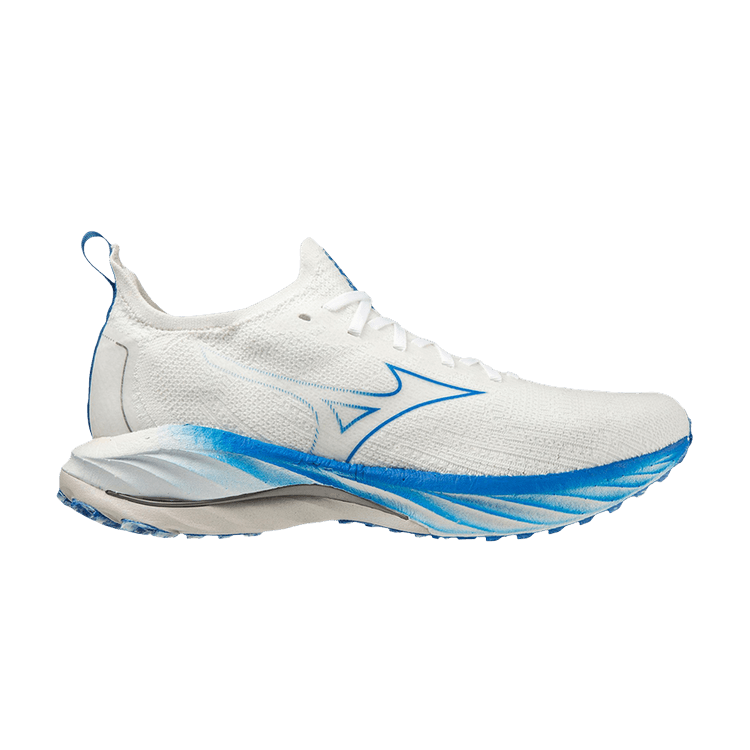 Mizuno Wave Neo Wind 'Undyed White Peace Blue'