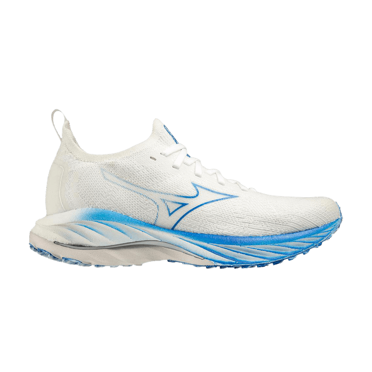 Mizuno Wmns Wave Neo Wind 'Undyed White Piece Blue'