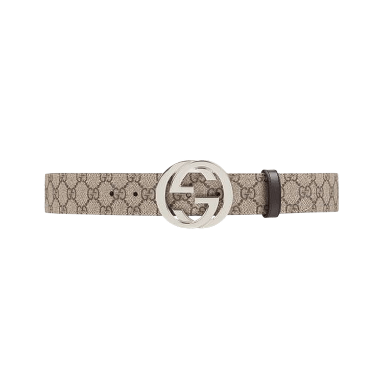 Gucci GG Supreme Belt 'Beige'