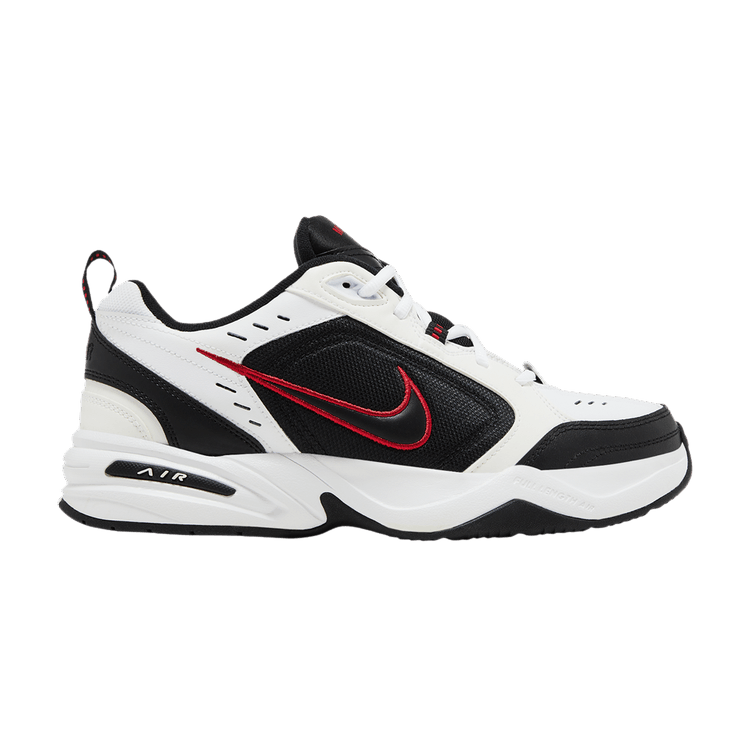 Nike Air Monarch IV 'White Black Red'