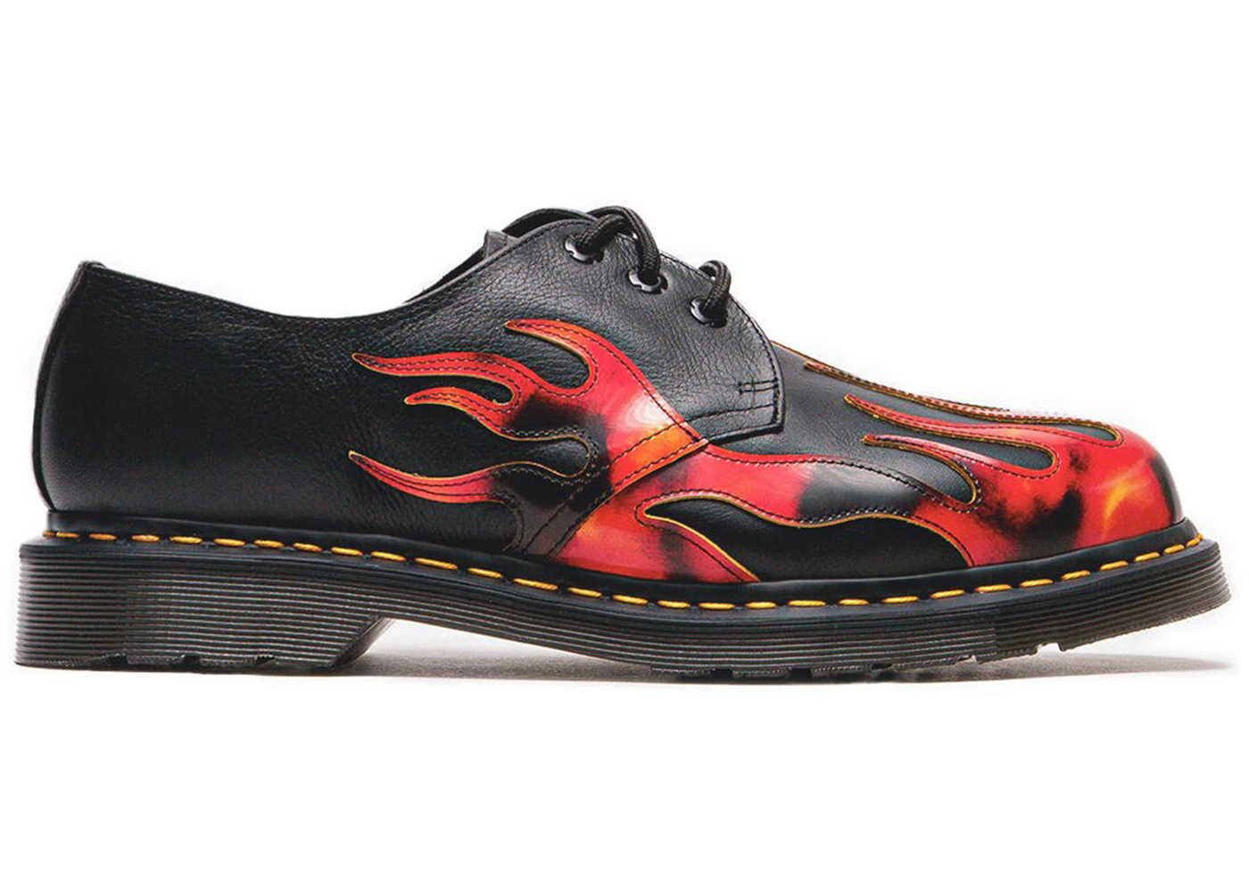 Dr. Martens 1461 Leather Oxford Black Flame