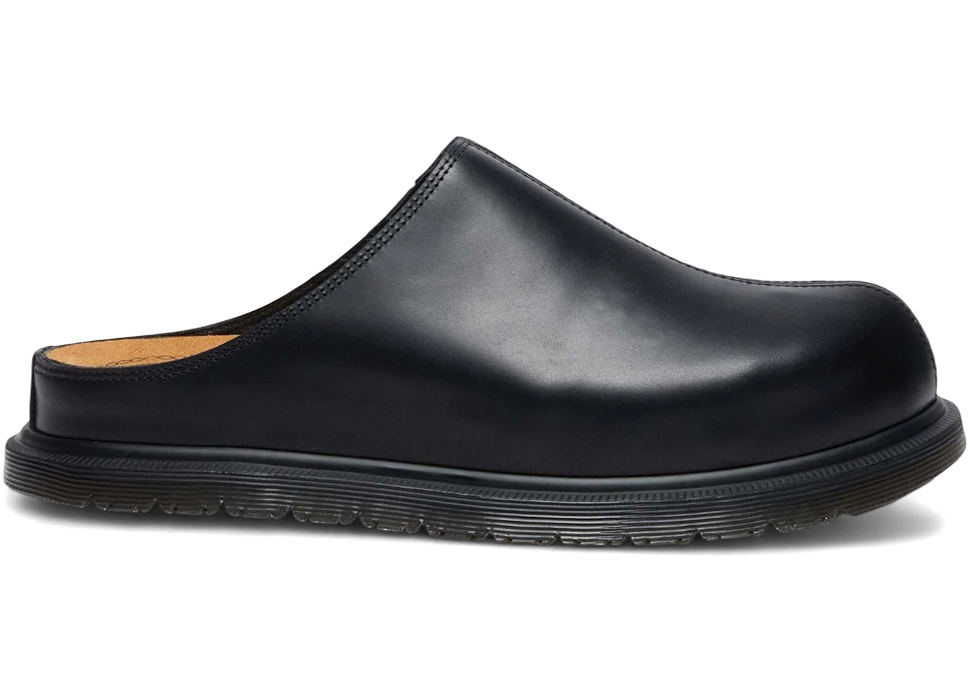 Dr. Martens San Leather Mules Black Orleans