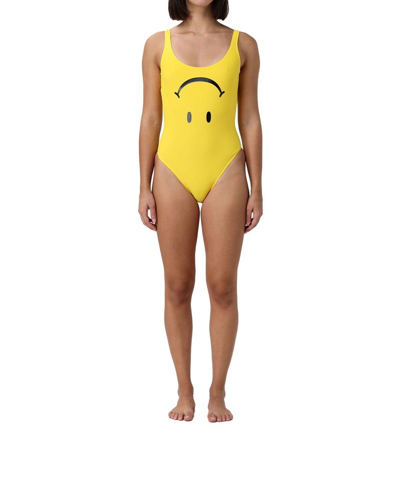 Moschino Smile Printed Swimsuit