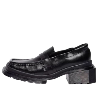 (WMNS) Dr. Martens Maybole Square Toe Loafer 'Black'