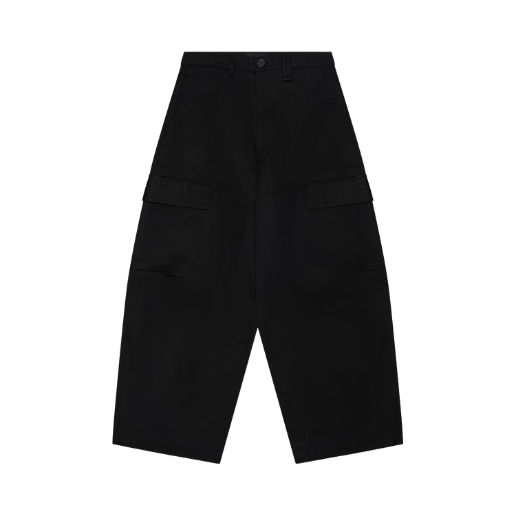 Simone Rocha Cargo Balloon Knee Pleat Trousers 'Black'
