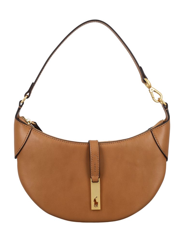 Polo Ralph Lauren Logo Plaque Zipped Mini Shoulder Bag