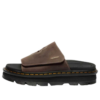Dr. Martens Zebzag Flower Sandals 'Dark Brown'