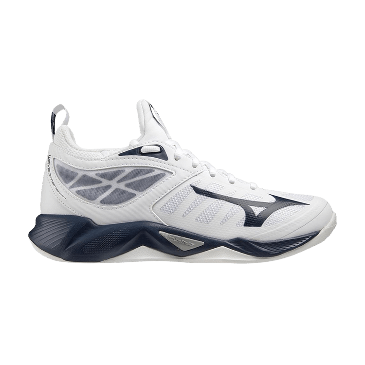 Mizuno Wmns Wave Dimension 'White Navy'