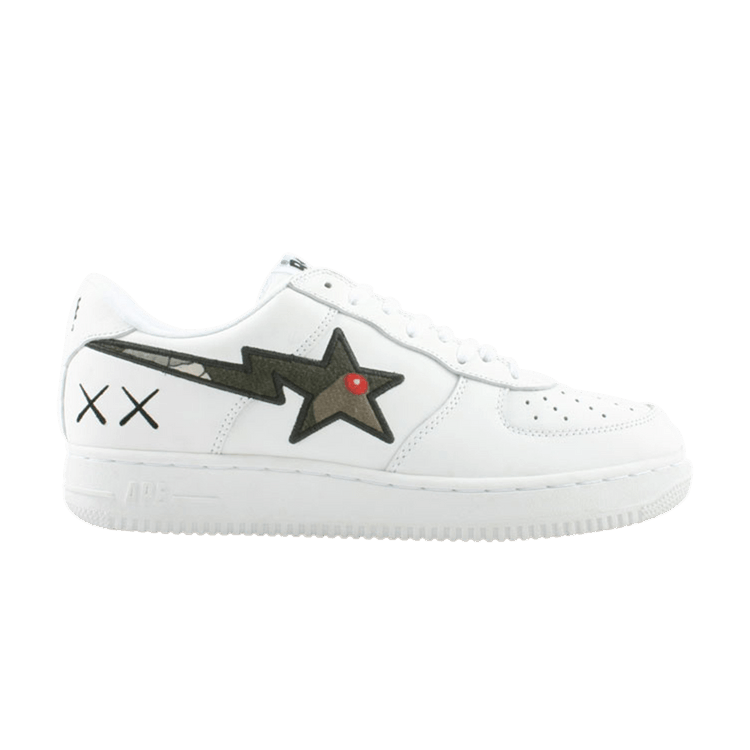 Kaws x Bapesta FS-001 Low 'Grey Camo'