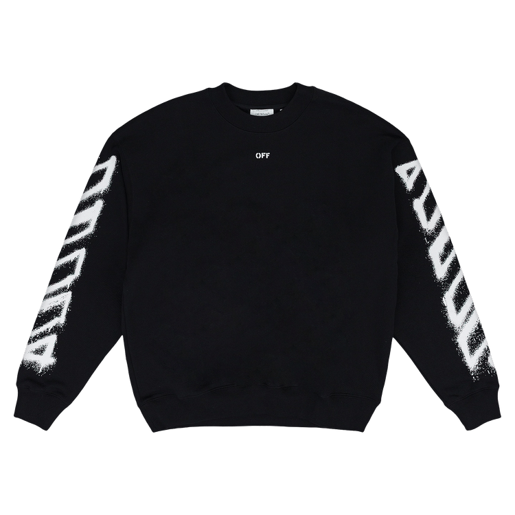 Off-White Spray Can Arrow Crewneck 'Black'