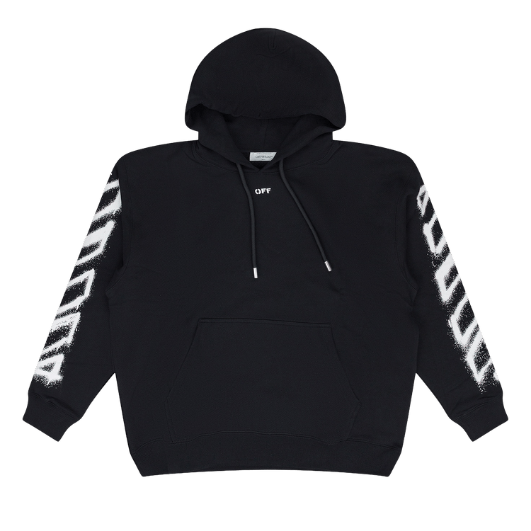 Off-White Spray Can Arrow Skate Hoodie 'Black'