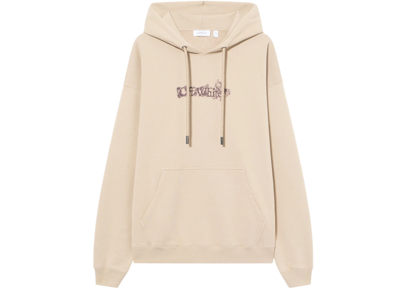 OFF-WHITE Heraldic Arrow Skate Hoodie Fade Out Stone