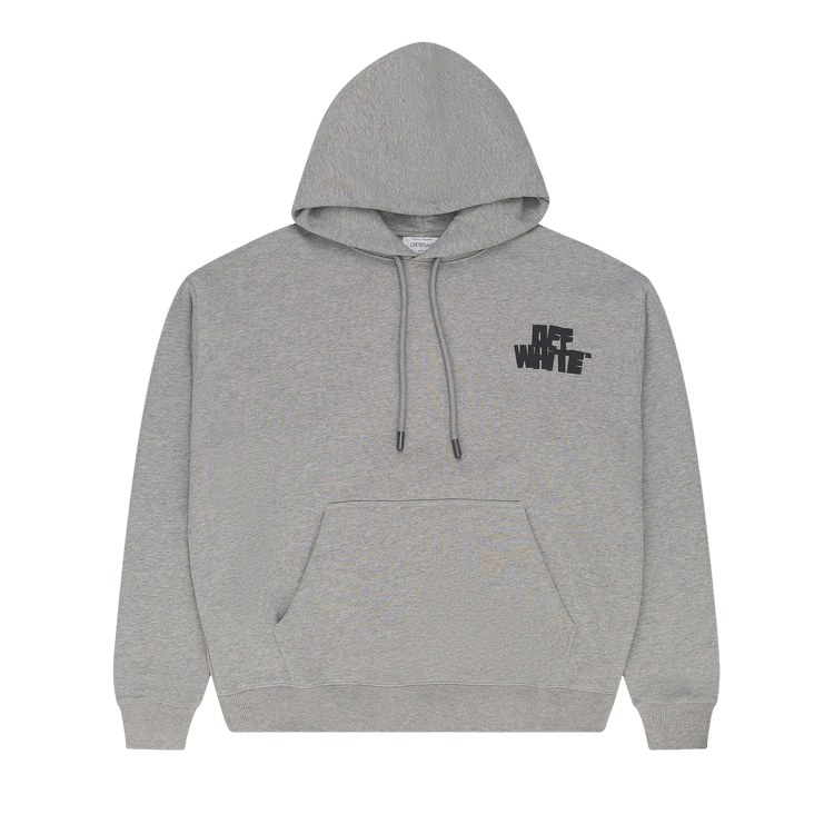 Off-White c/o Virgil Abloh Hand Arrow Hoodie 'Heather Grey'