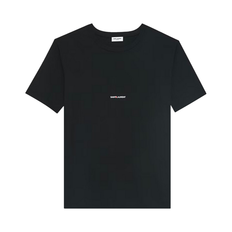 Saint Laurent Crew Neck Tshirt 'Blanc'