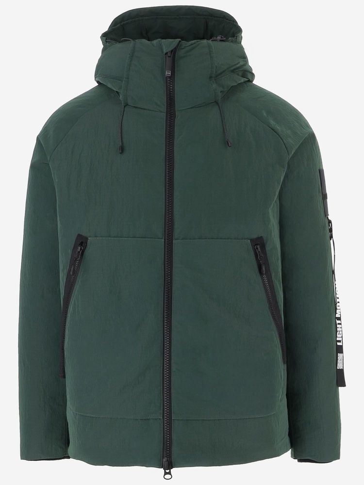 Outhere Logo-Patch Hooded Jacket