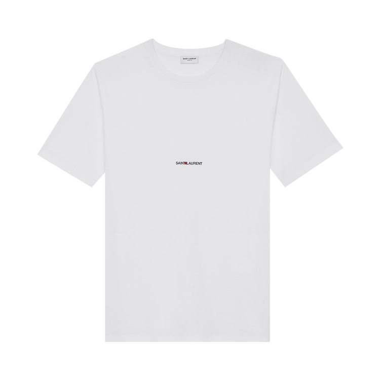 Saint Laurent Archive Logo Tee 'White'