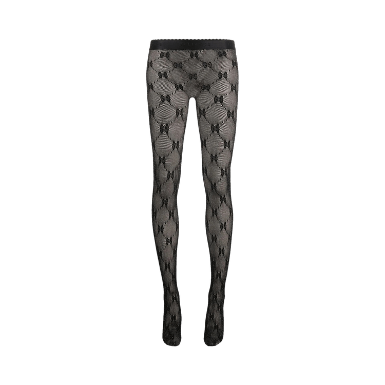 Gucci Interlocking G Supremelis Tights 'Black'