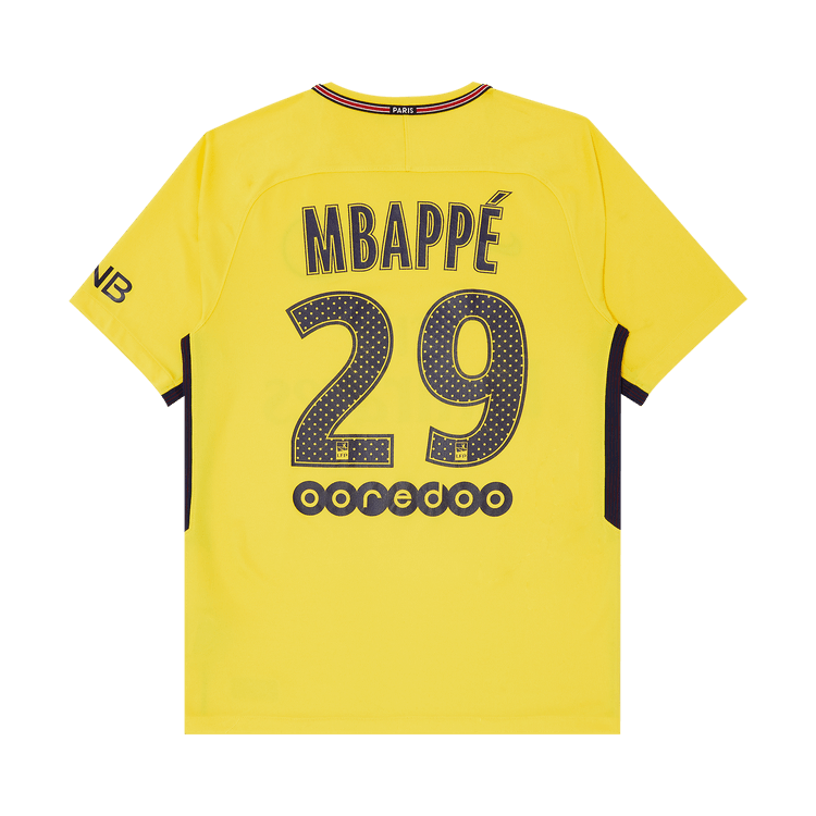 Pre-Owned Paris Saint-Germain Mbappé #29 Away Stadium Jersey 'Yellow'