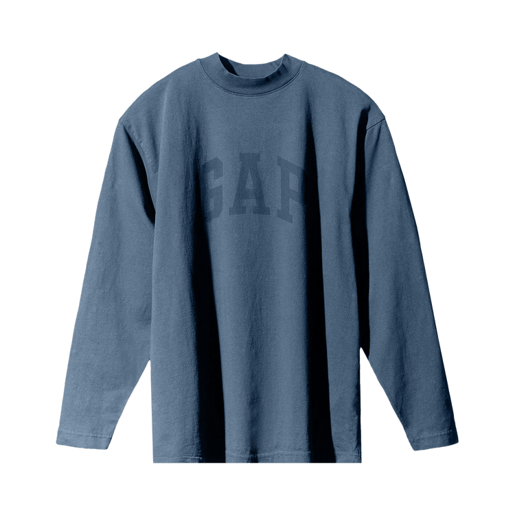 Yeezy Gap Engineered by Balenciaga Dove Long-Sleeve Tee 'Dark Blue'