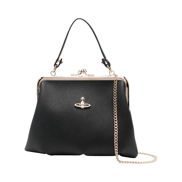 Vivienne Westwood Granny Frame Purse 'Black'