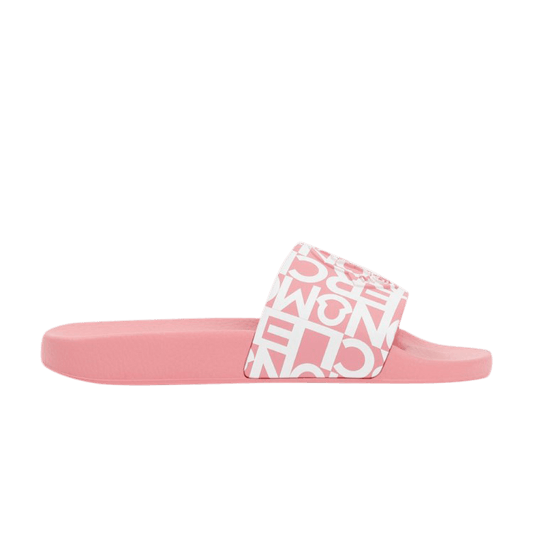Moncler Slide 'Allover Logo - Pink'
