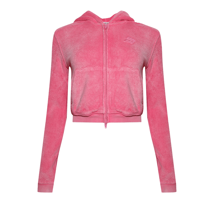 Alexander Wang Shrunken Zip-Up 'Washed Lotus'