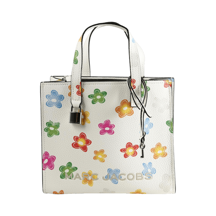 Marc Jacobs Mini Wild Daisy Bold Grind Bag 'White/Multicolor'